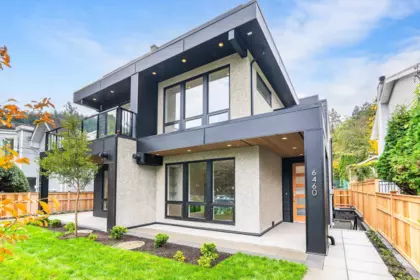 Exterior Rear Photo of 6460 Bruce Street, West Vancouver, BC