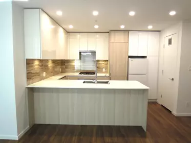 Kitchen Island Photo of 2103 1888 Gilmore Avenue, Burnaby, BC