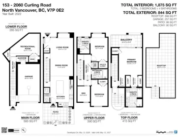 Community Amenities Photo (Clubhouse) of 153 2060 Curling Road, North Vancouver, BC