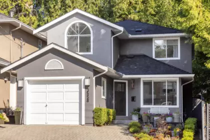 Exterior Rear Photo of 3558 Everglade Place, North Vancouver, BC