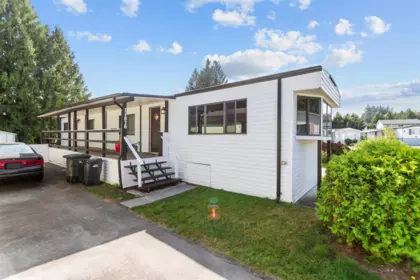 Exterior Rear Photo of 18 11876 Poplar Drive, Pitt Meadows, BC