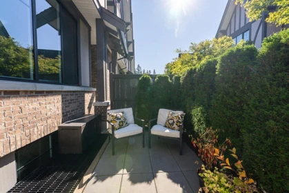 Exterior Rear Photo of 85 3306 Princeton Avenue, Coquitlam, BC