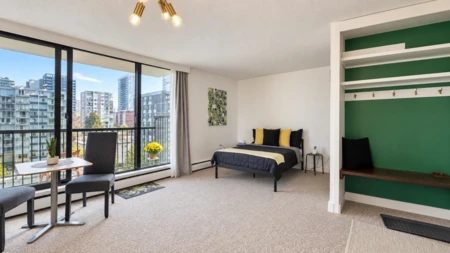 Primary Bedroom Photo of 1103 1330 Harwood Street, Vancouver, BC