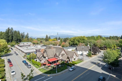 Aerial View of 603 12069 Harris Road, Pitt Meadows, BC