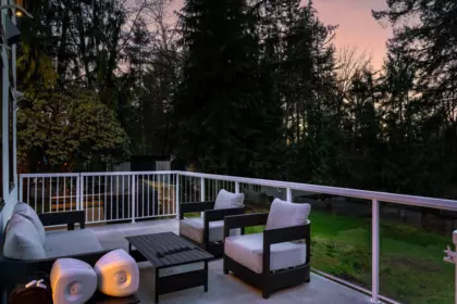 Aerial View of 7869 229 Street, Langley, BC
