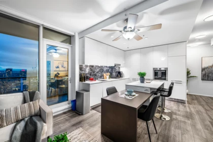 Living Room Photo of 4207 4510 Halifax Way, Burnaby, BC