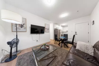 Aerial View of 5243 Carson Street, Burnaby, BC