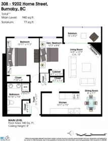 308 9202 Horne Street, Burnaby, BC, Burnaby — Apartment/Condo for sale