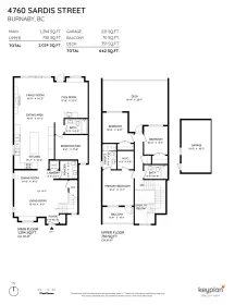 4760 Sardis Street, Burnaby, BC, Burnaby — Half Duplex for sale