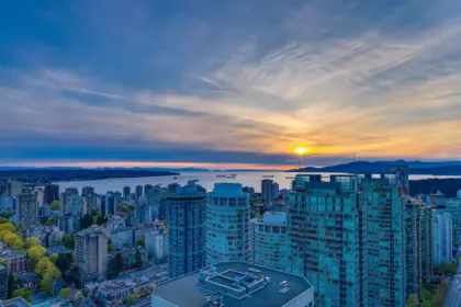 Outdoor Patio Photo of 4102 1151 W Georgia Street, Vancouver, BC