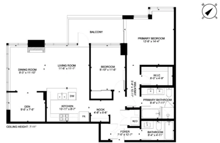 2207 7328 Arcola Street, Burnaby, BC, Burnaby — Apartment/Condo for sale