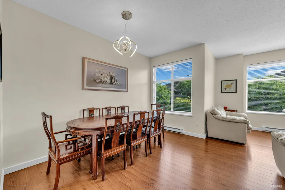 Dining Area Photo of 29 9833 Keefer Avenue, Richmond, BC