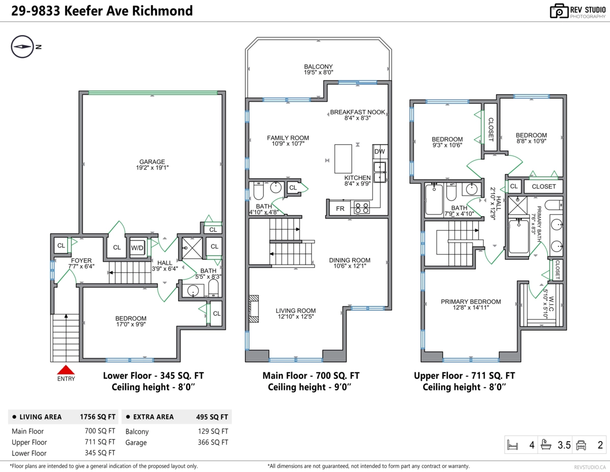 Outdoor Patio Photo of 29 9833 Keefer Avenue, Richmond, BC