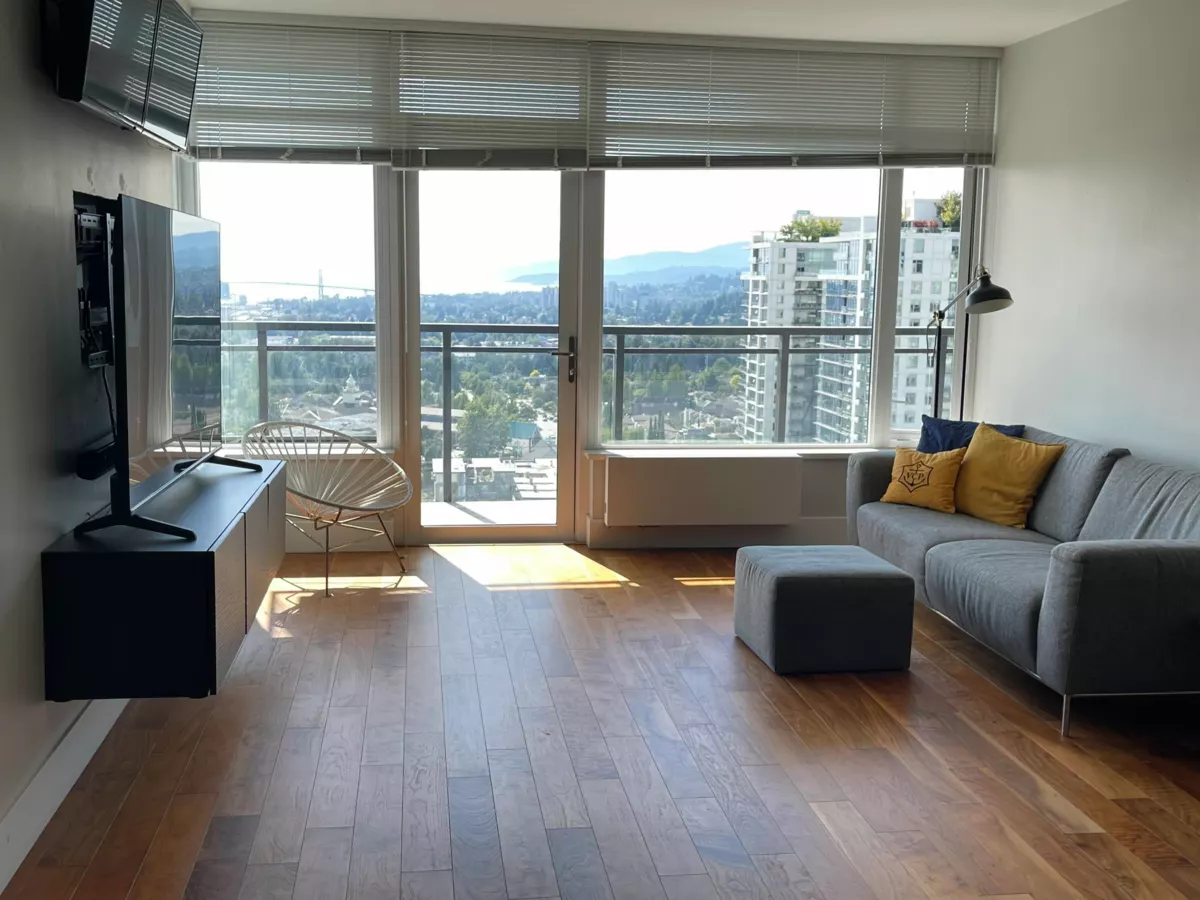 Bedroom 2 Photo of 1403 111 E 13th Street, North Vancouver, BC