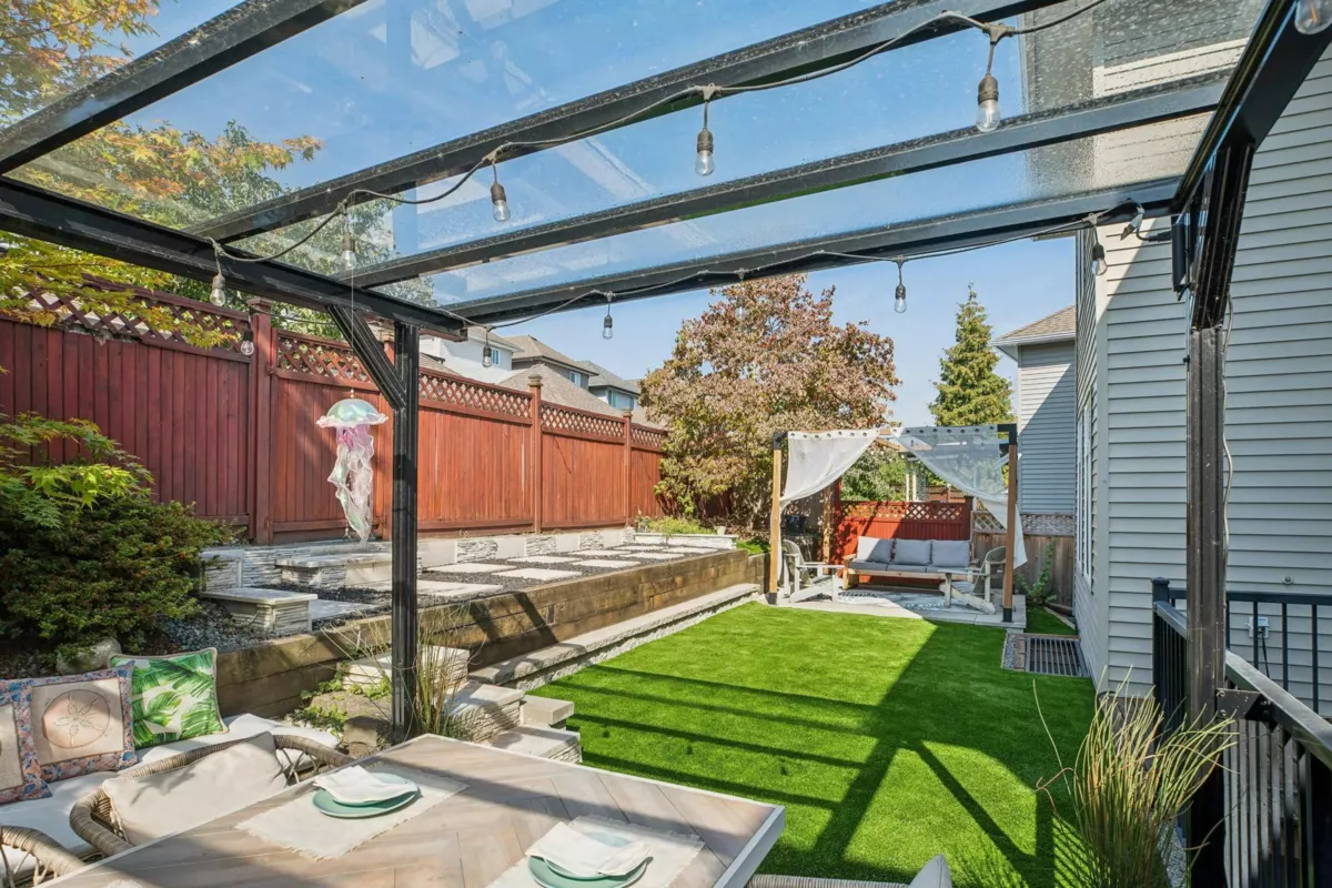 Aerial View of 6157 150a Street, Surrey, BC