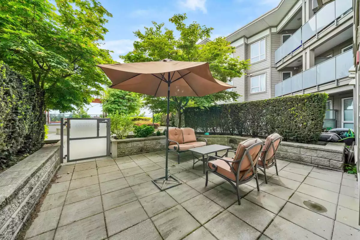 Exterior Front Photo of 222 10880 No. 5 Road, Richmond, BC