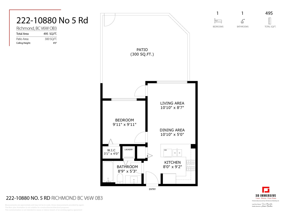 Laundry Room Photo of 222 10880 No. 5 Road, Richmond, BC