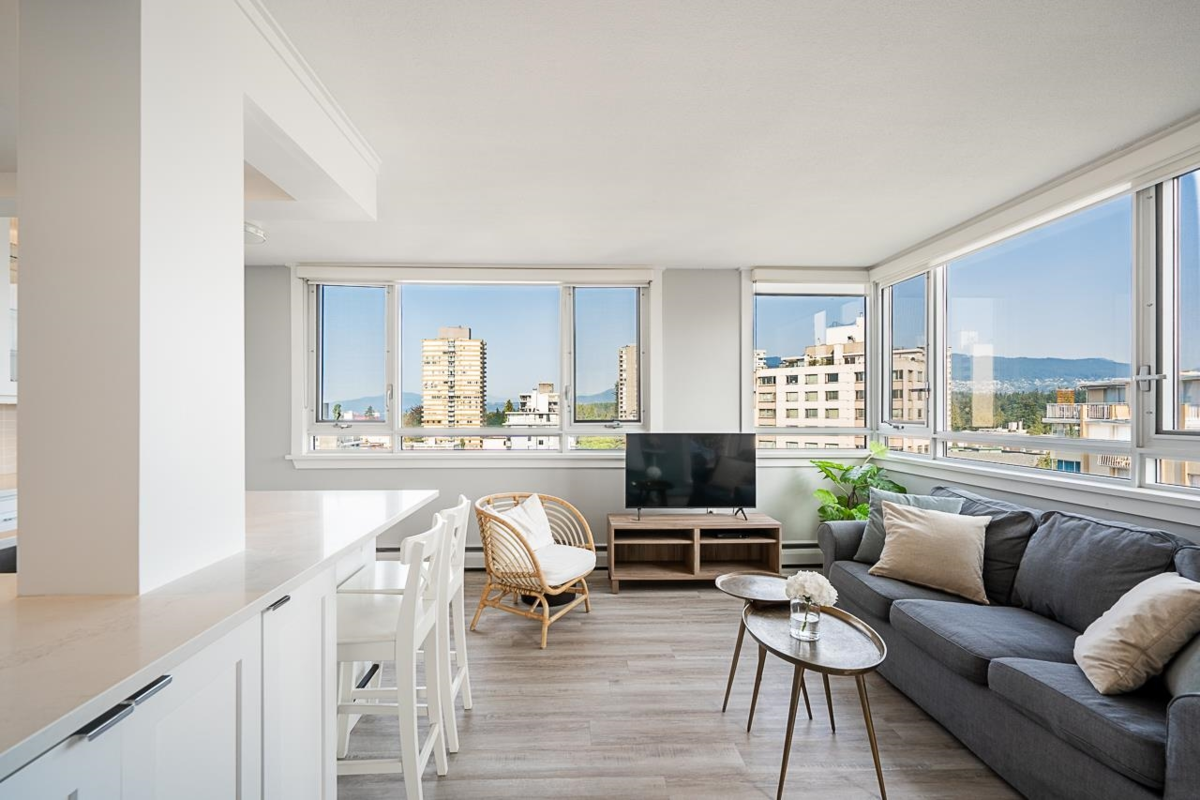 Exterior Front Photo of 1206 1850 Comox Street, Vancouver, BC