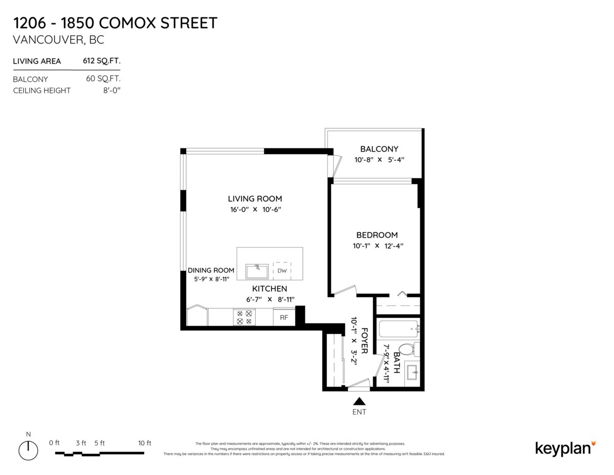 Swimming Pool Photo of 1206 1850 Comox Street, Vancouver, BC