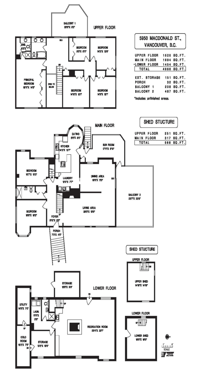 Playground / Recreational Area Near 5950 Macdonald Street, Vancouver, BC
