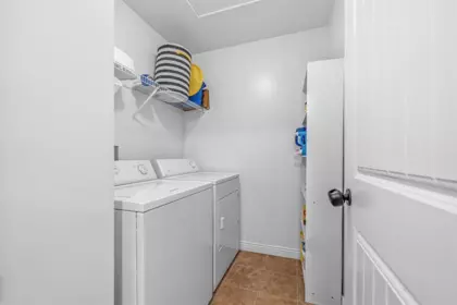Basement Recreation Room Photo of 12 46808 Hudson Road, Chilliwack, BC