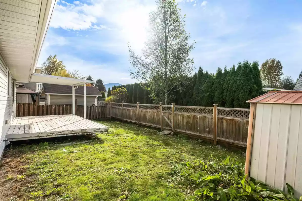 Aerial View of 7523 Garnet Drive, Chilliwack, BC