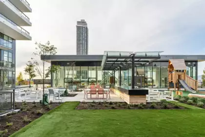 Outdoor Deck Photo of 1001 13675 107a Avenue, Surrey, BC