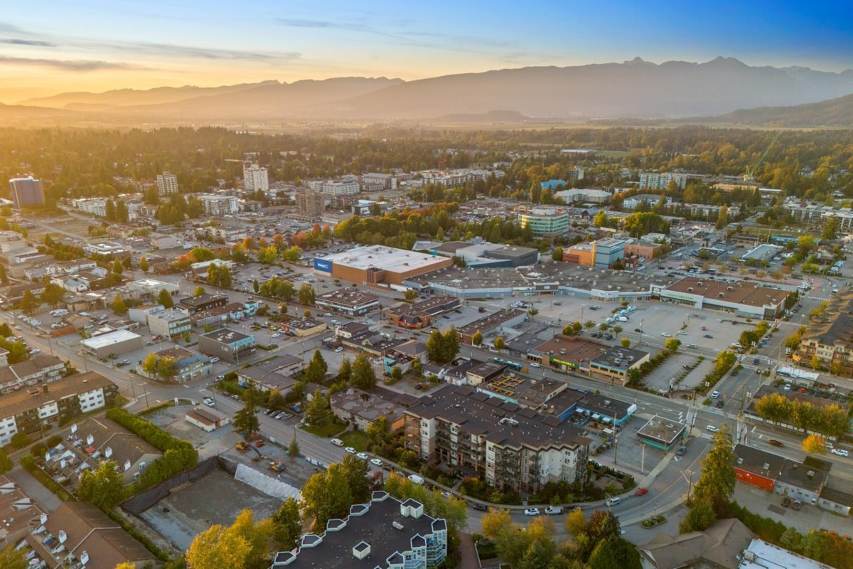 Aerial View of 306 22577 Royal Crescent, Maple Ridge, BC