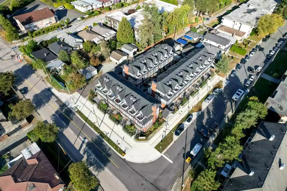 Exterior Rear Photo of 5 6929 Balmoral Street, Burnaby, BC