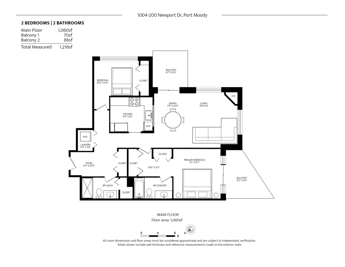 Outdoor Patio Photo of 1004 200 Newport Drive, Port Moody, BC
