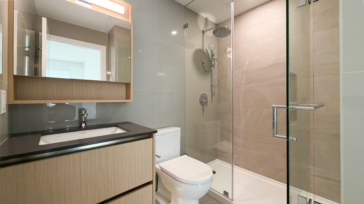 Guest Bathroom Photo of 708 7977 Lansdowne Road, Richmond, BC