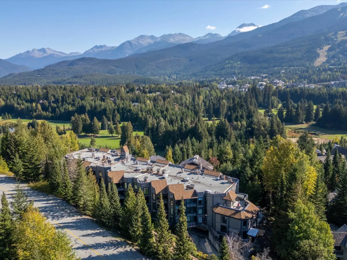 Backyard Photo of 105 3217 Blueberry Drive, Whistler, BC