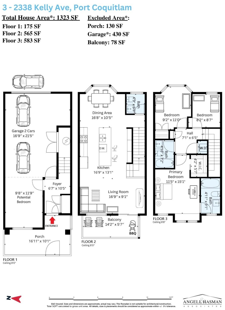 Playground / Recreational Area Near 3 2338 Kelly Avenue, Port Coquitlam, BC