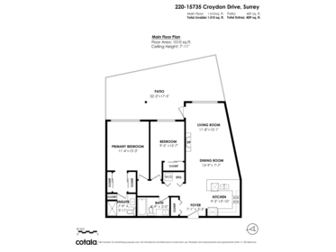 Aerial View of 220 15735 Croydon Drive, Surrey, BC