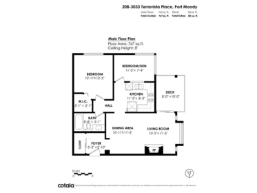 208 3033 Terravista Place, Port Moody, BC, Port Moody — Apartment/Condo for sale