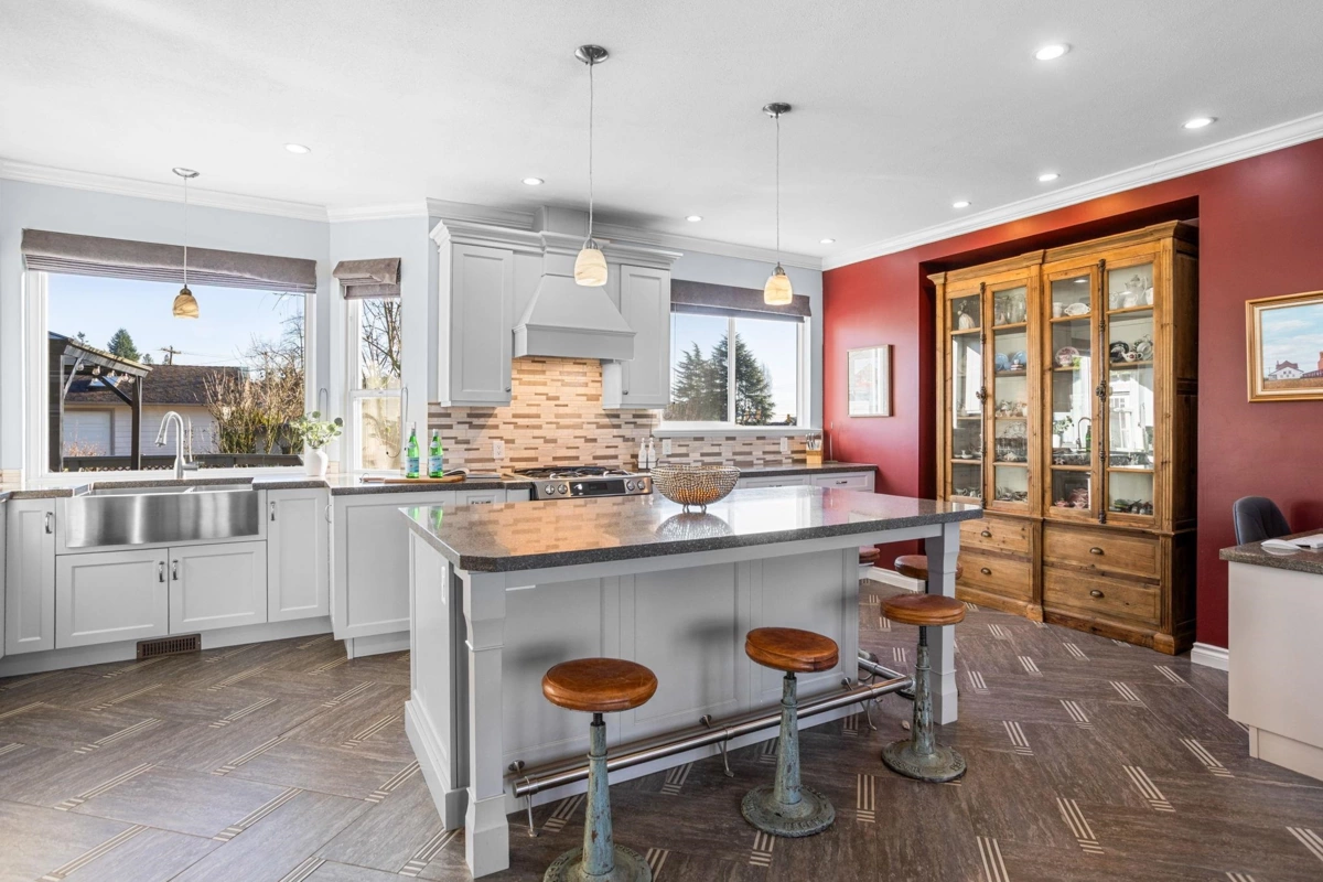 Kitchen Island Photo of 407 Delmont Street, Coquitlam, BC