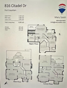 816 Citadel Drive, Port Coquitlam, BC
