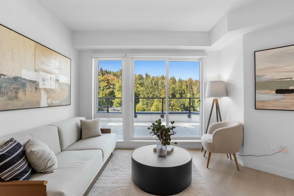 Exterior Rear Photo of 604 2002 St. George Street, Port Moody, BC