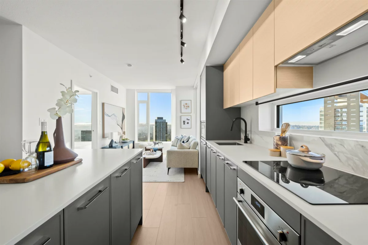 Exterior Rear Photo of 3303 13745 George Junction, Surrey, BC