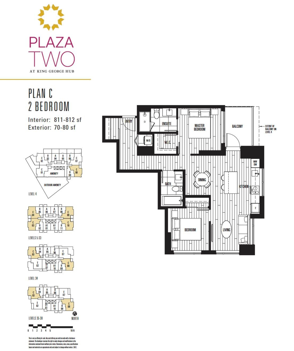Playground / Recreational Area Near 3303 13745 George Junction, Surrey, BC