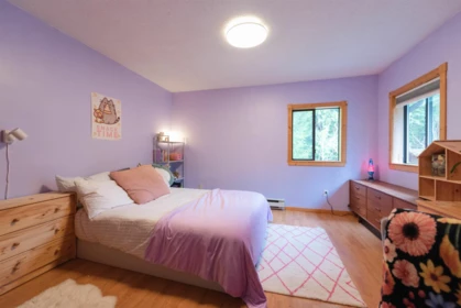 Basement Recreation Room Photo of 1479 Park Avenue, Roberts Creek, BC