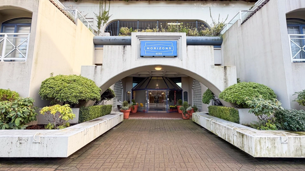 Exterior Rear Photo of 1505 6080 Minoru Boulevard, Richmond, BC