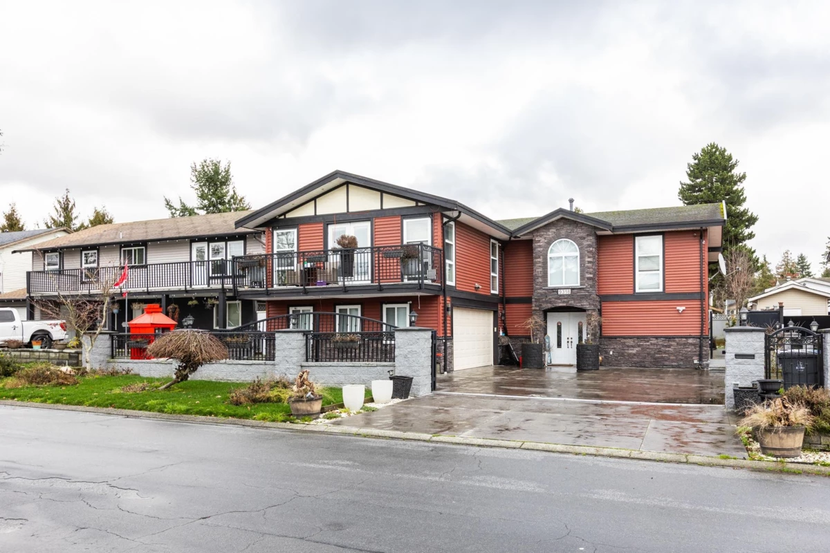 Exterior Front Photo of 9318 Cinnamon Drive, Surrey, BC