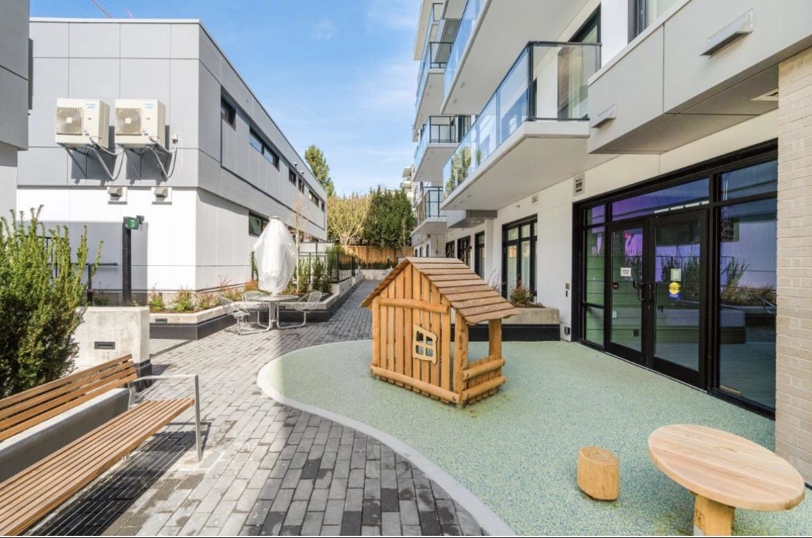 Exterior Rear Photo of 312 6859 Cambie Street, Vancouver, BC