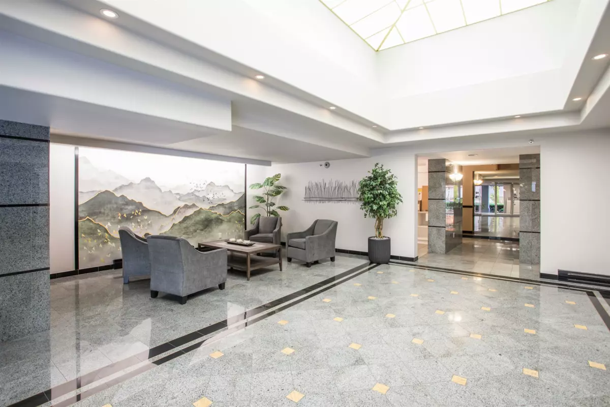 Outdoor Deck Photo of 1003 1185 Quayside Drive, New Westminster, BC