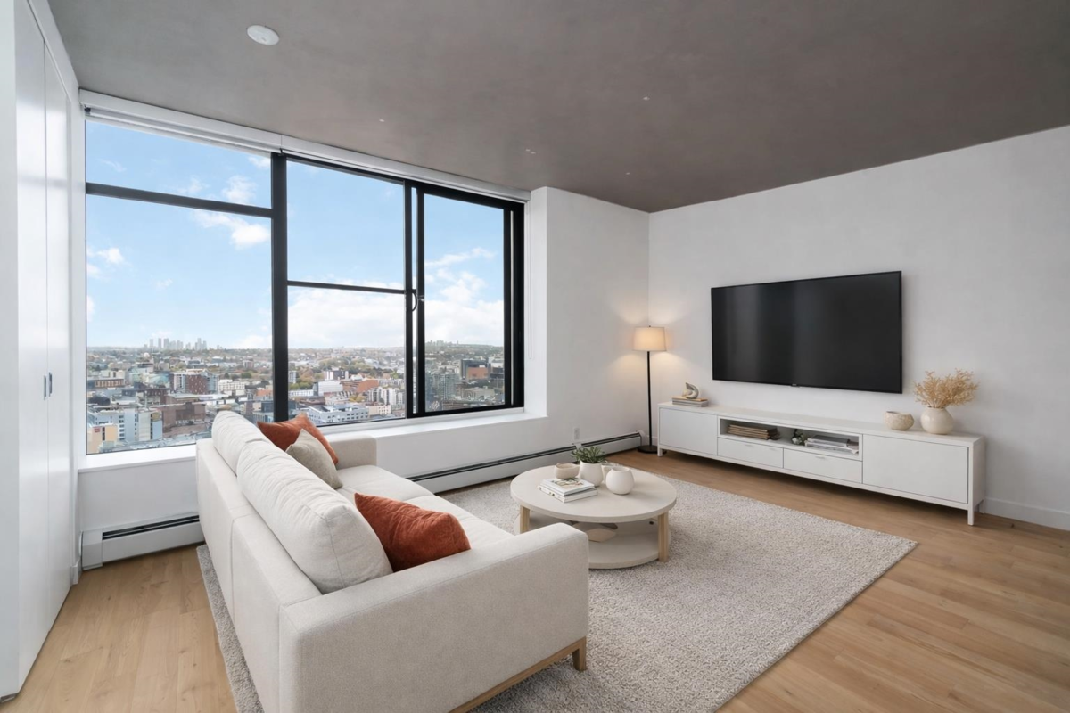 Living Room Photo of 2803 108 W Cordova Street, Vancouver, BC