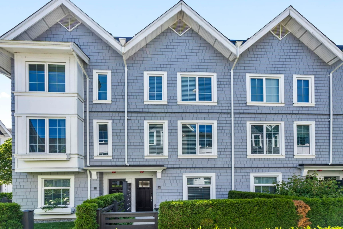 Exterior Rear Photo of 26 2560 Pitt River Road, Port Coquitlam, BC