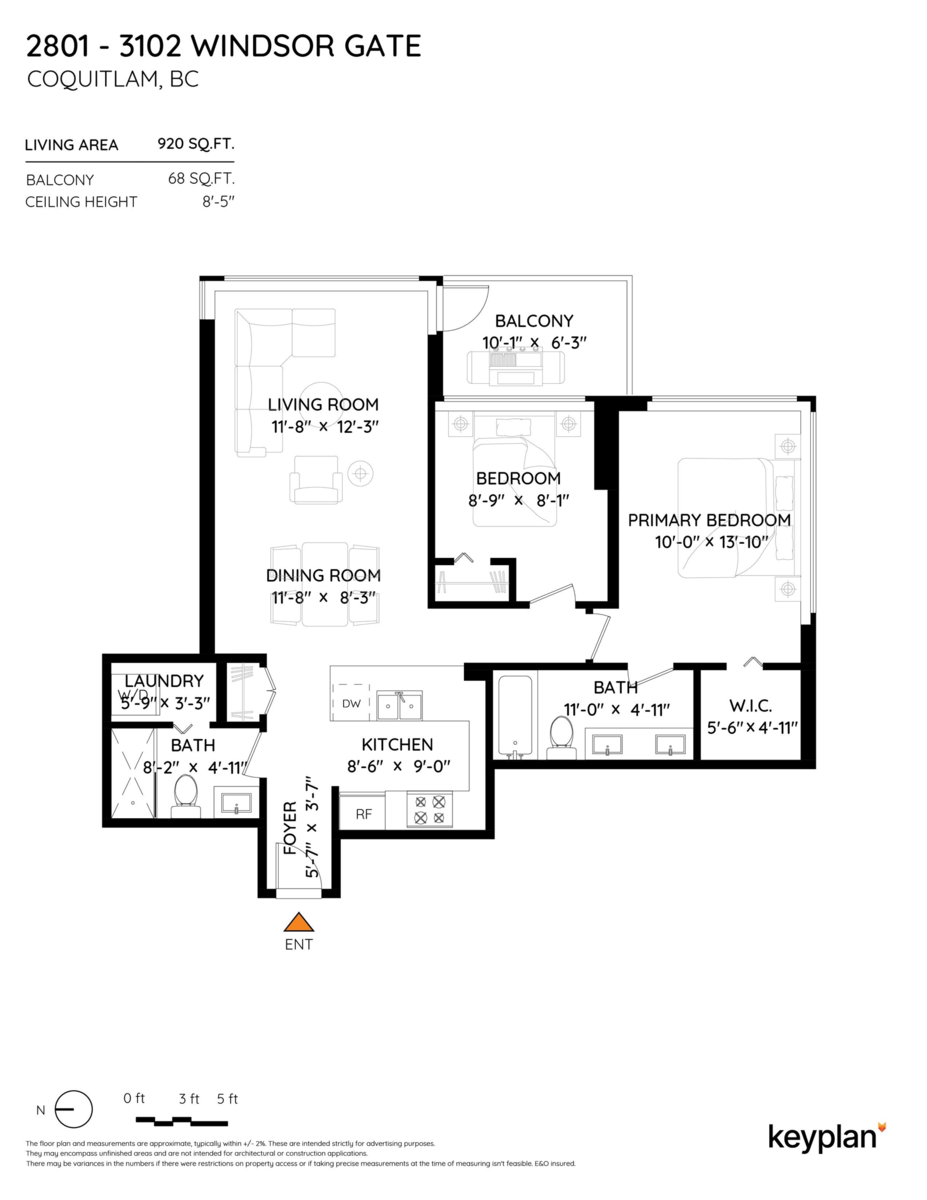 Playground / Recreational Area Near 2801 3102 Windsor Gate, Coquitlam, BC