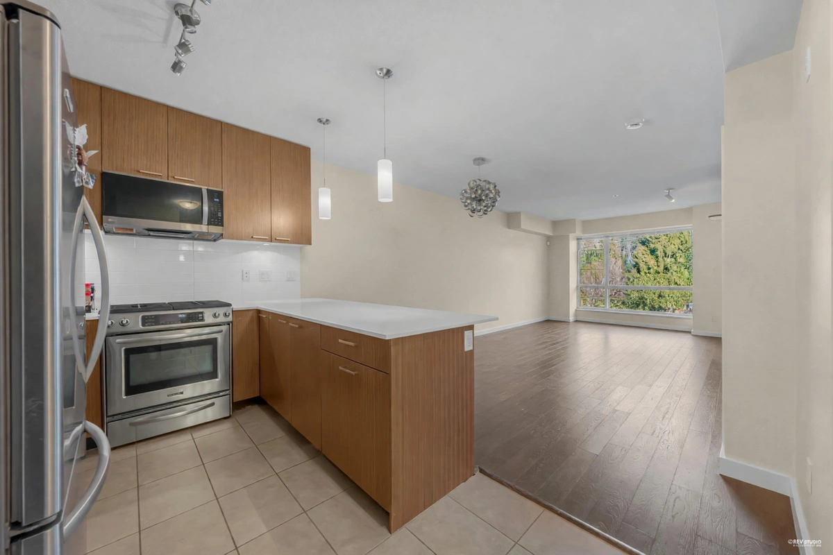 Backyard Photo of 315 1330 Marine Drive, North Vancouver, BC