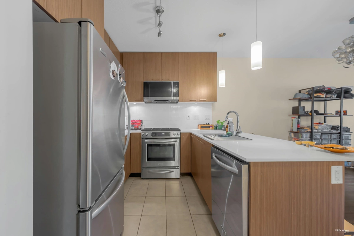 Living Room Photo of 315 1330 Marine Drive, North Vancouver, BC